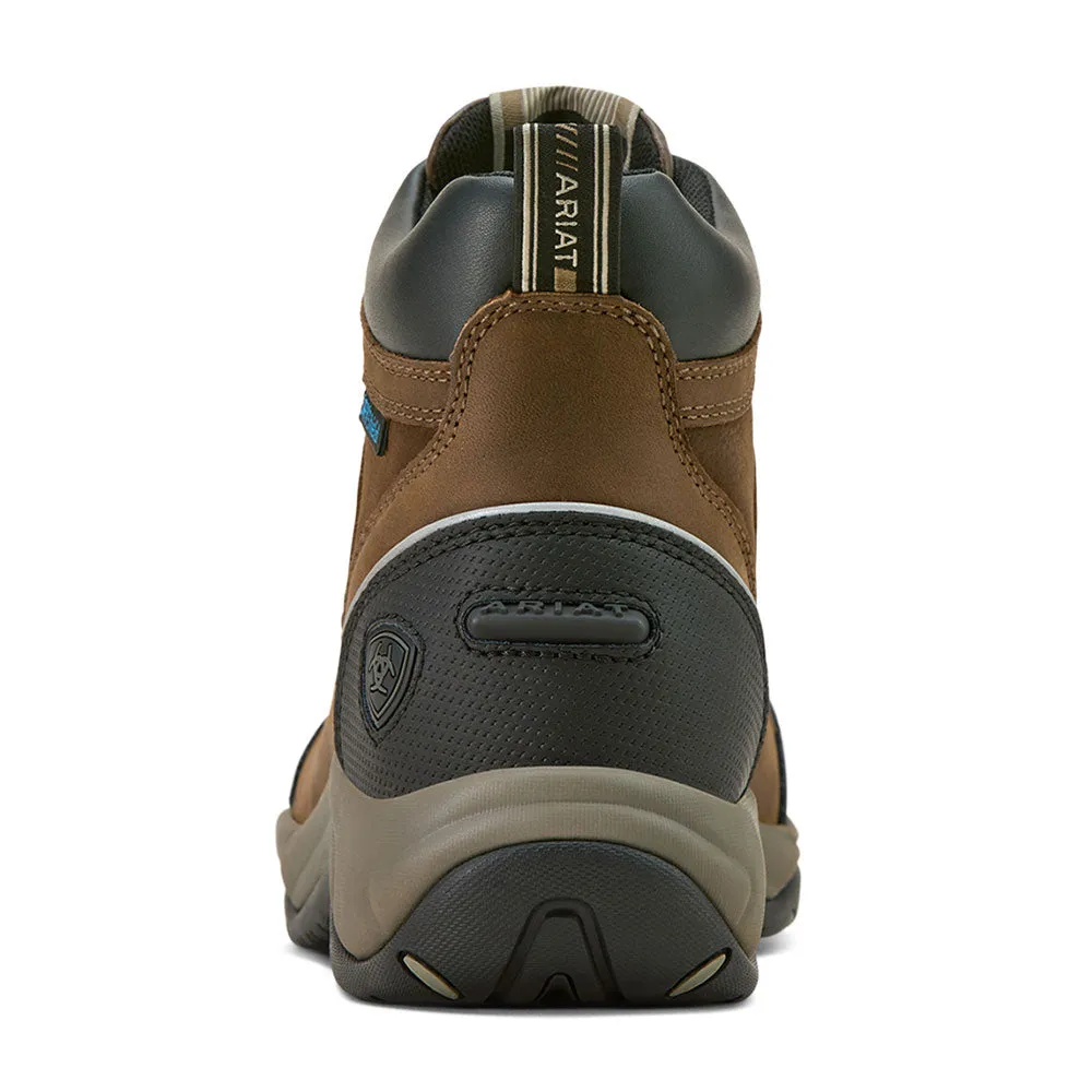 10061300 Ariat Women's Terrain Zip Waterproof Boot - Palm Brown