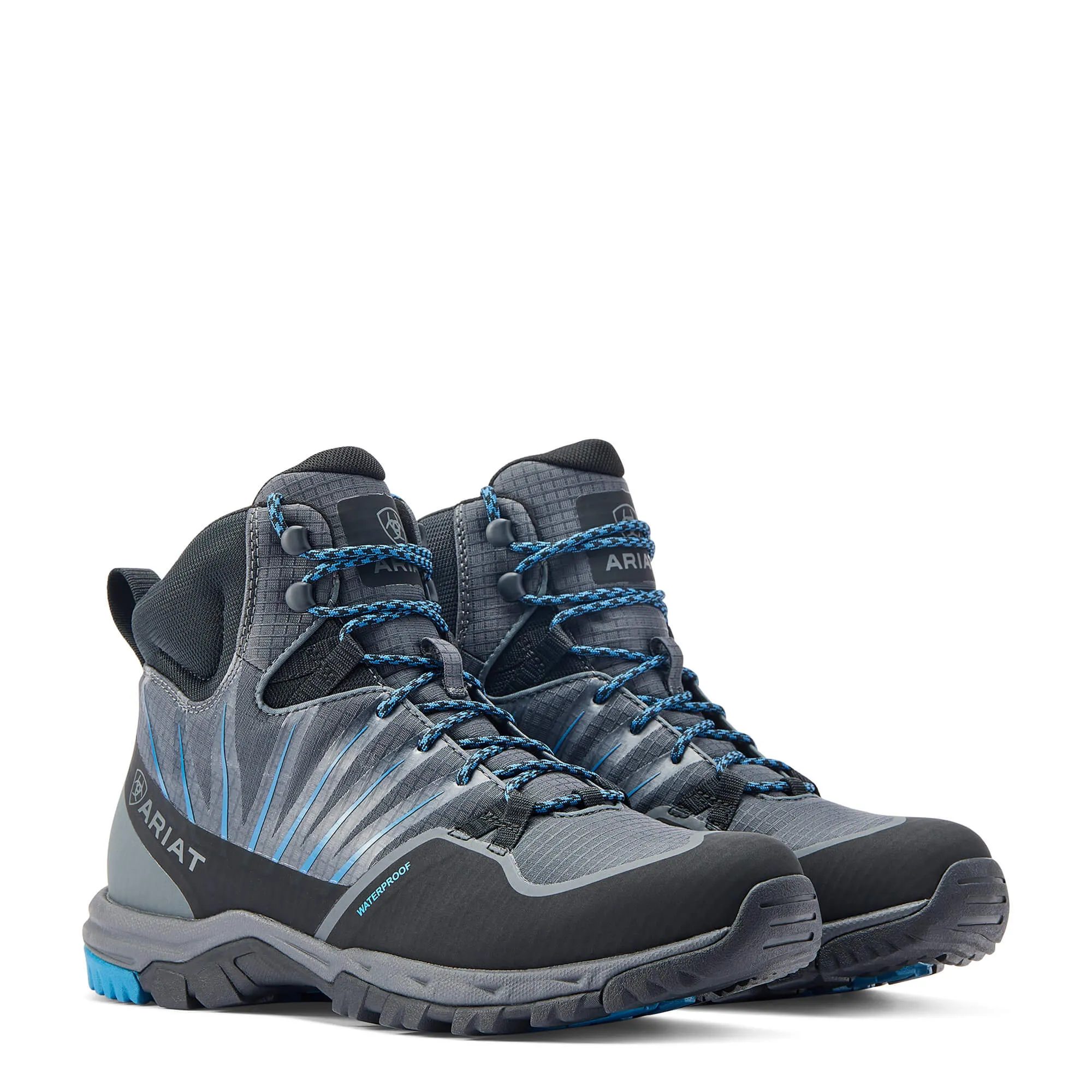 40% OFF ARIAT Skyline Solaris Boots - Mens Waterproof - Shadow Grey - Size: UK 7 (EU41)