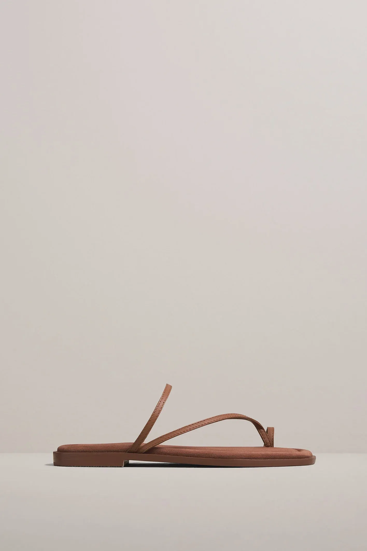 A Emery Turner Sandal in Sienna Suede