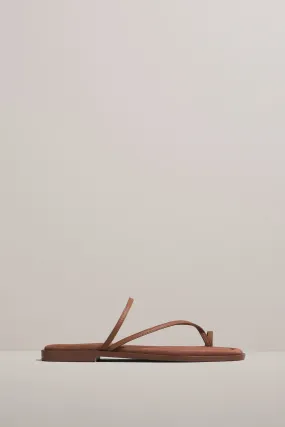 A Emery Turner Sandal in Sienna Suede