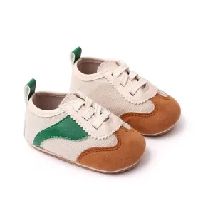 Angelodini™ Suede Mid-Calf Lace-Up First Walker Shoes for Babies