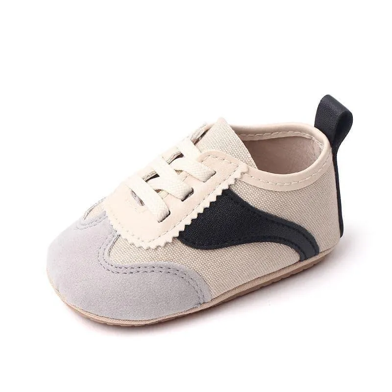 Angelodini™ Suede Mid-Calf Lace-Up First Walker Shoes for Babies
