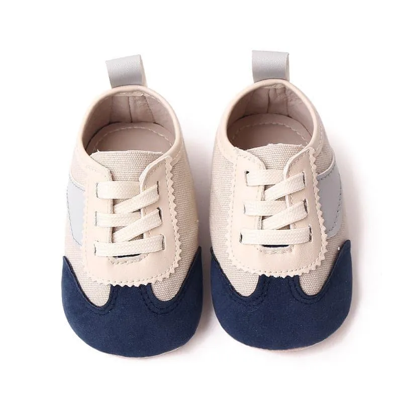 Angelodini™ Suede Mid-Calf Lace-Up First Walker Shoes for Babies