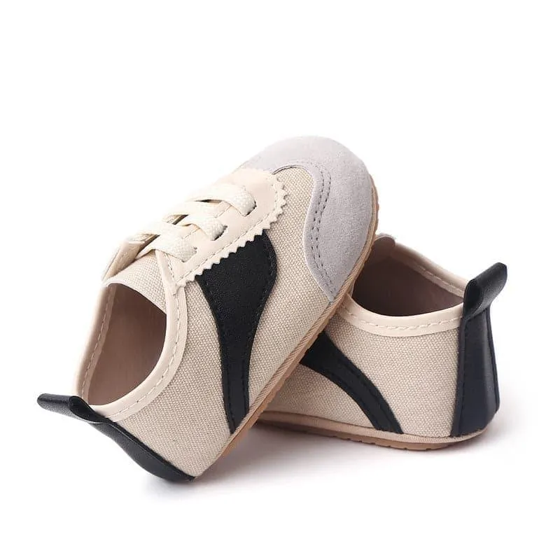 Angelodini™ Suede Mid-Calf Lace-Up First Walker Shoes for Babies