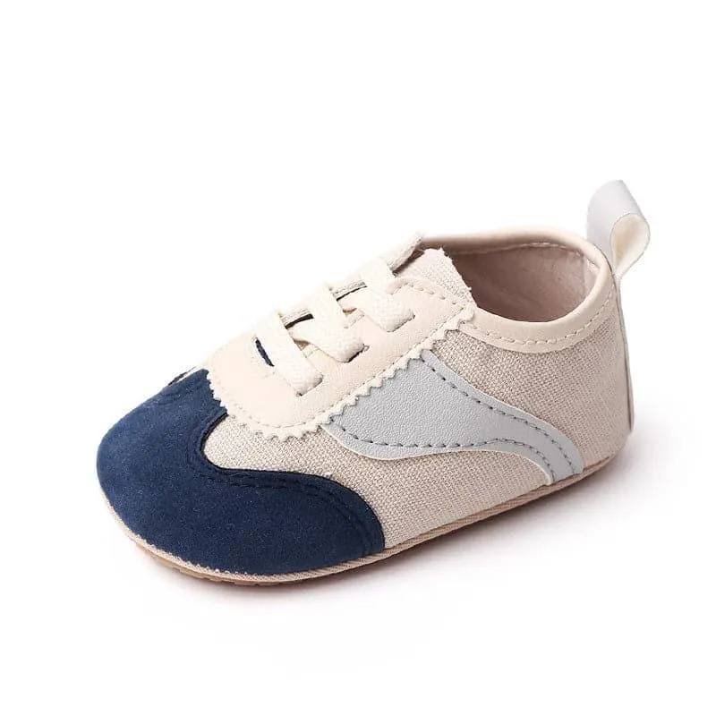 Angelodini™ Suede Mid-Calf Lace-Up First Walker Shoes for Babies