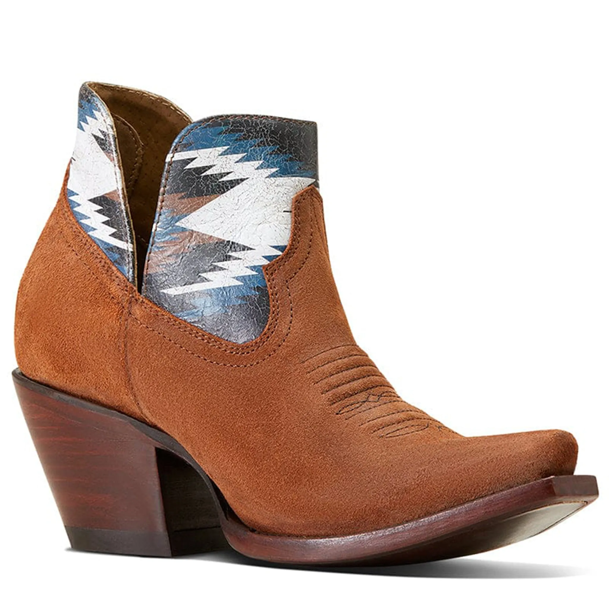 Ariat Women's Hazel Chocolate Chimayo SantaFe Bootie