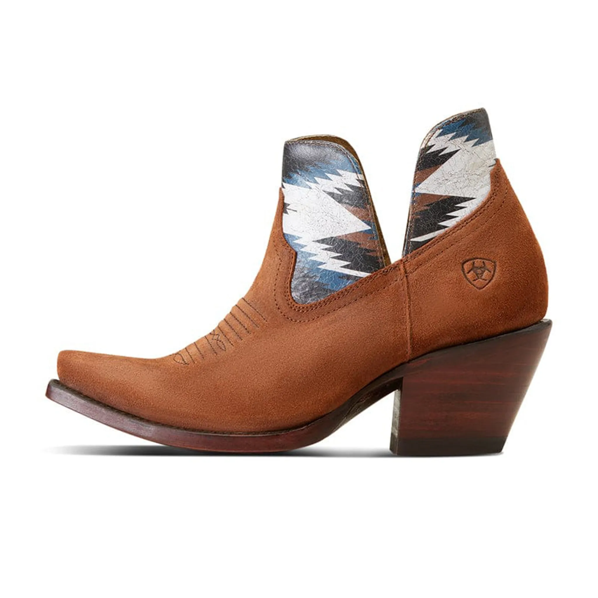 Ariat Women's Hazel Chocolate Chimayo SantaFe Bootie