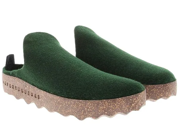 Asportuguesas Men's COME Mule Slippers - Evergreen Tweed