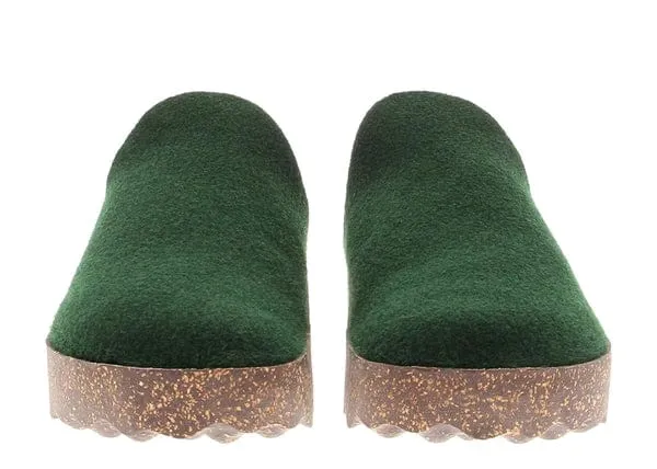Asportuguesas Men's COME Mule Slippers - Evergreen Tweed