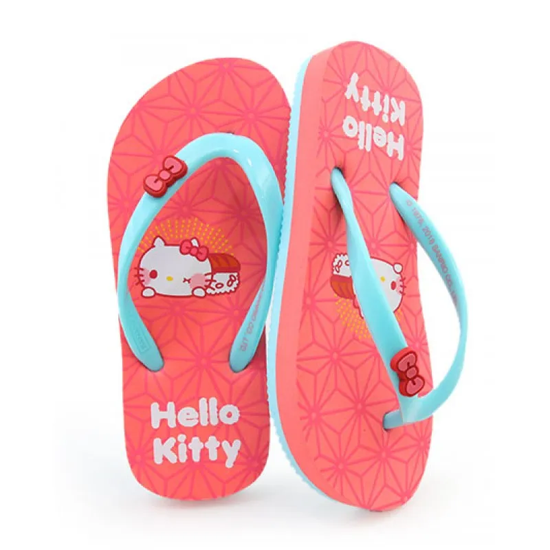 Banana Peel Slippers for Girls Kids Hello Kitty Sushi Love - Maguro