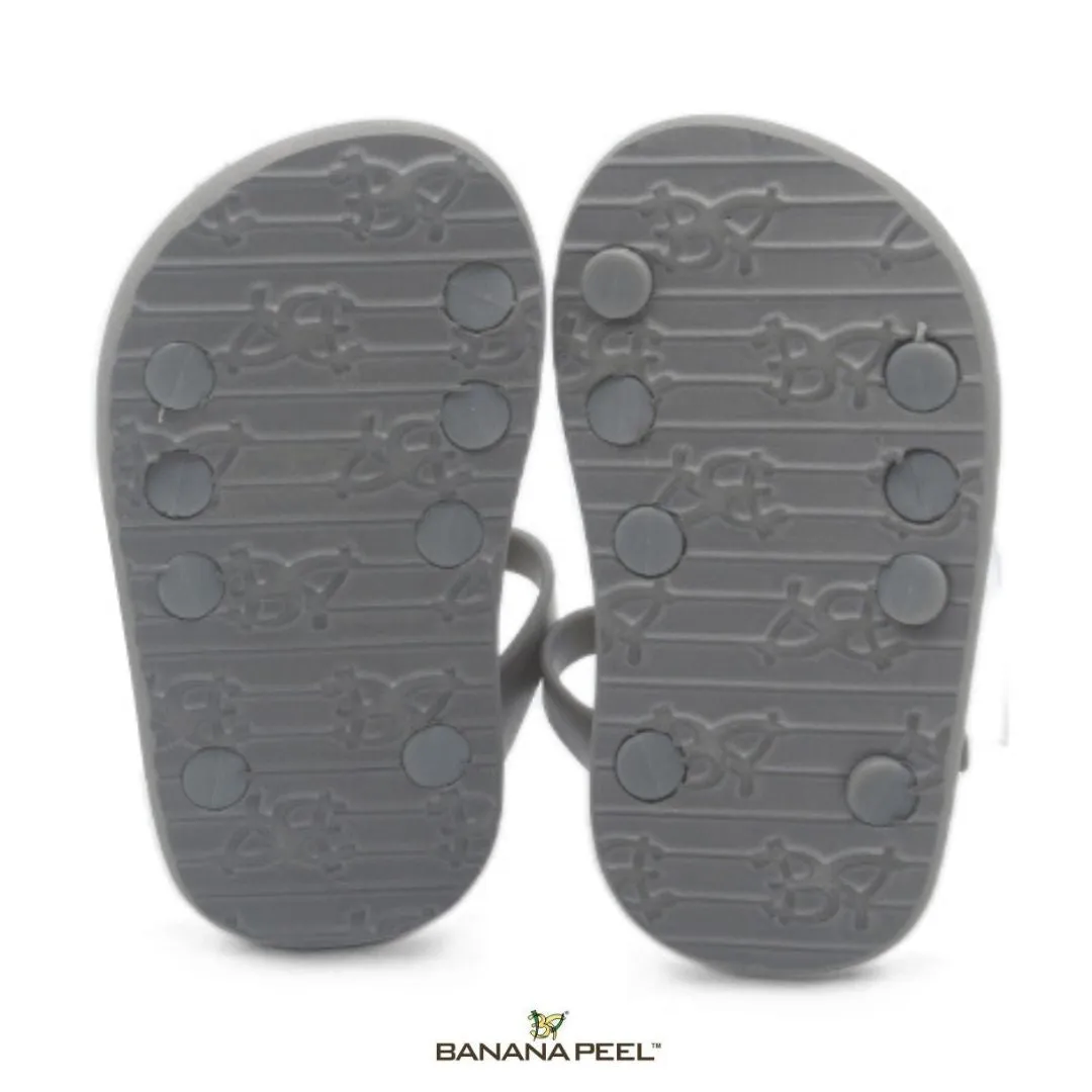 Banana Peel Slippers for Toddlers - DishyMoppet Night time Steel