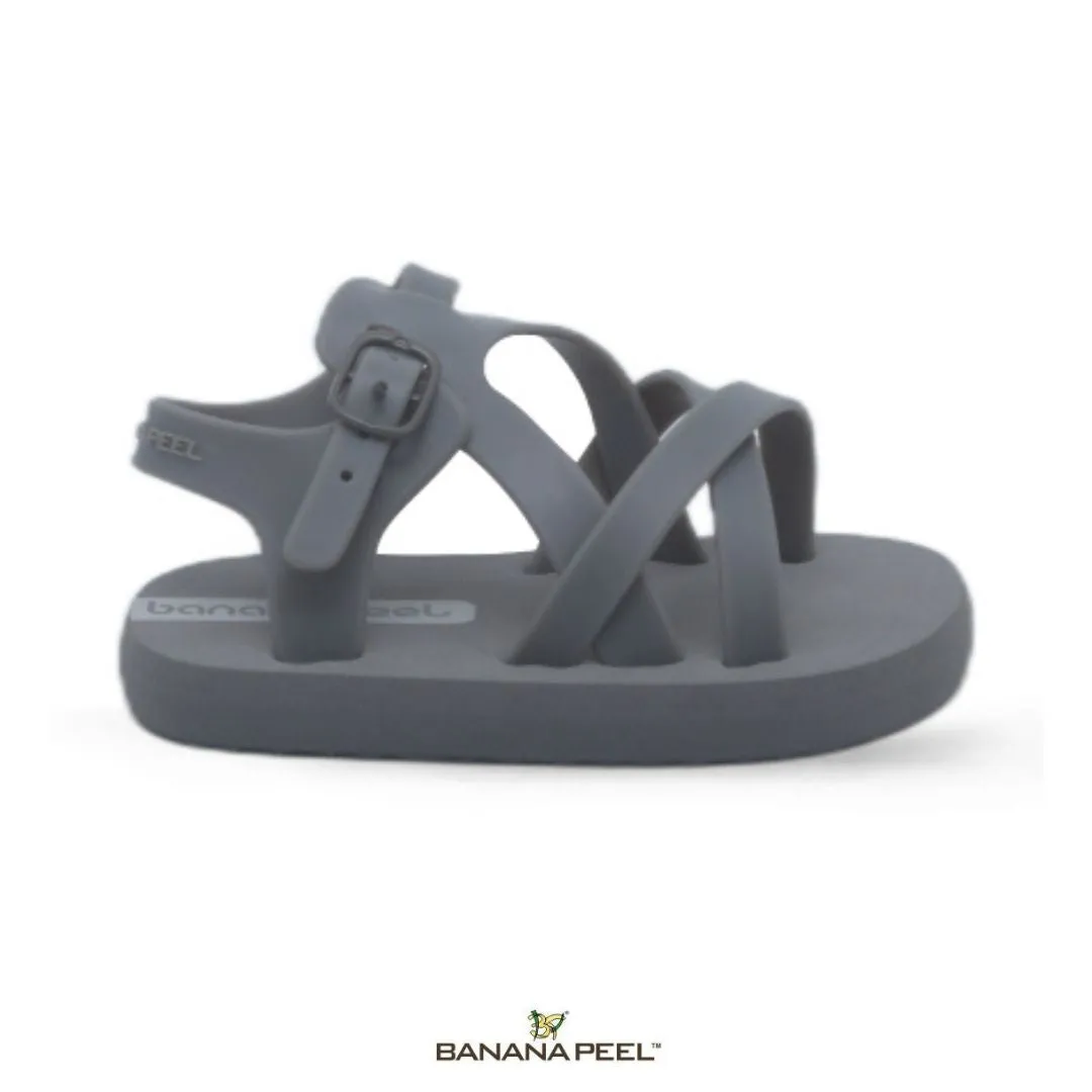 Banana Peel Slippers for Toddlers - DishyMoppet Night time Steel