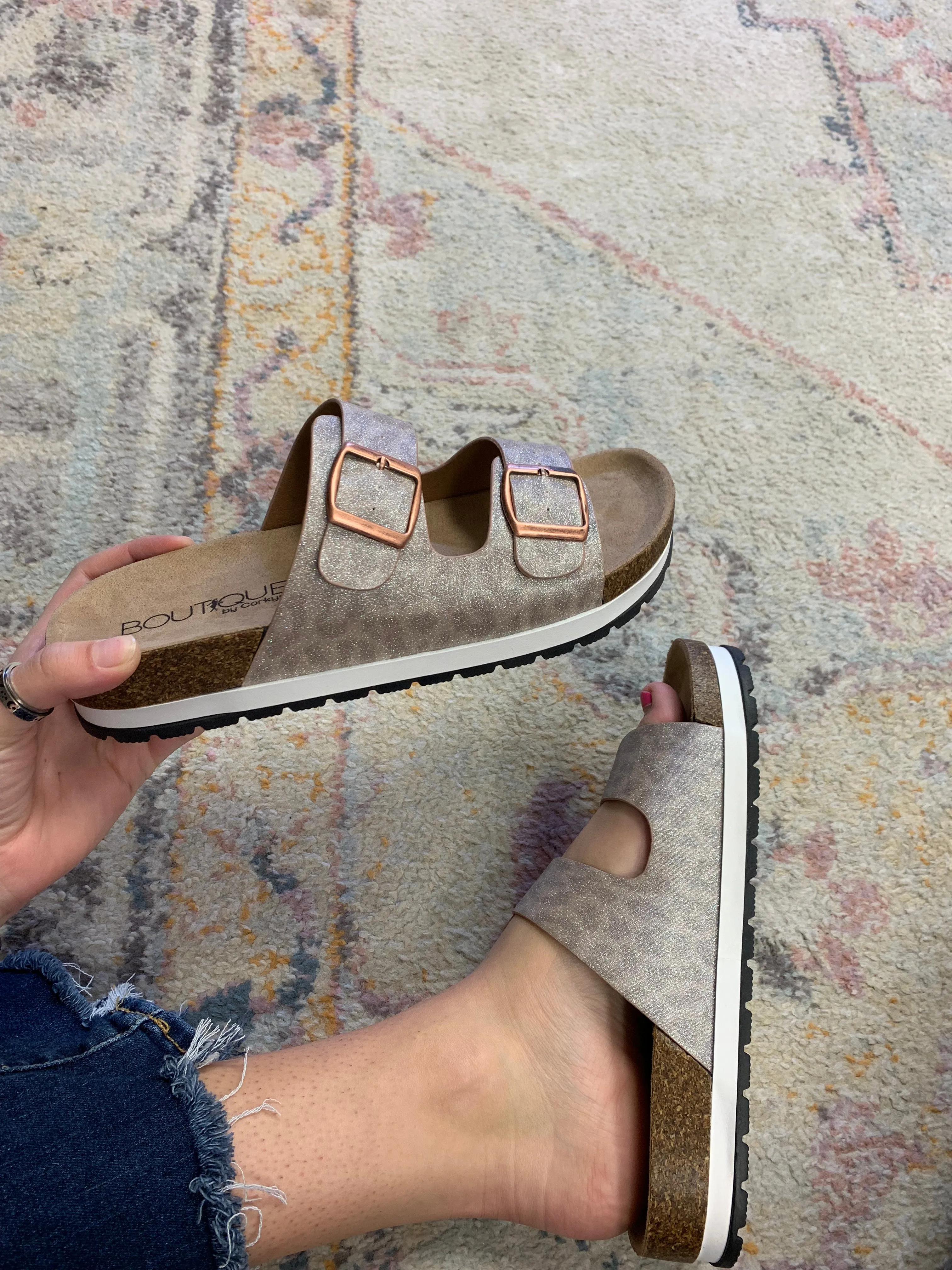 Beach Babe Sandals - Tan