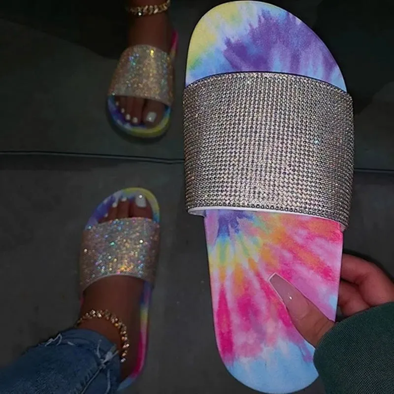 Bling Slip-on Flip Fliops
