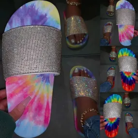Bling Slip-on Flip Fliops