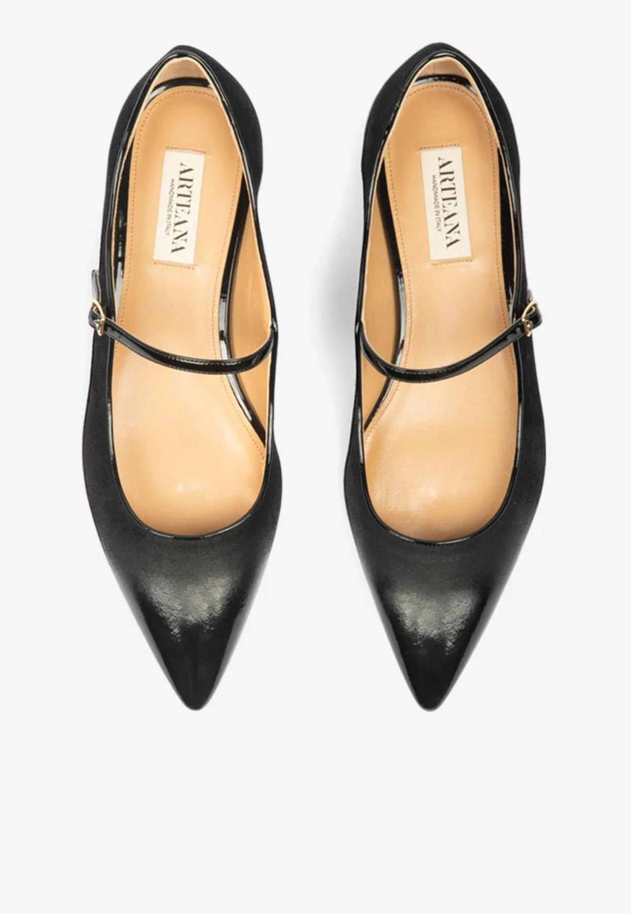Brera Mary Jane Pointed Flats
