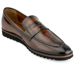 Brushed Tan Sporty Sole Loafers