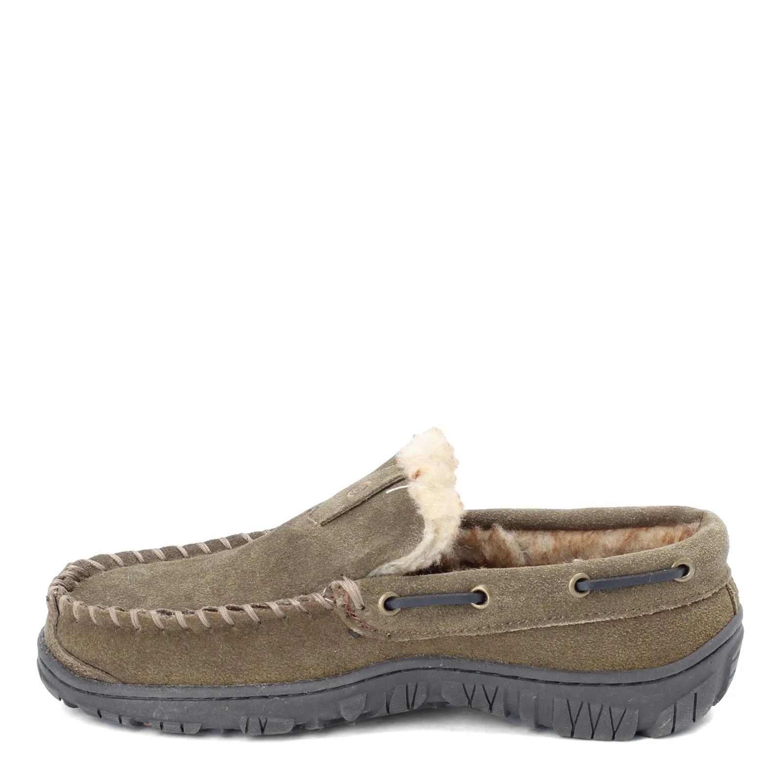 Clarks Venetian Sage Suede Moccasin Slip On Rounded Toe Indoor Outdoor Mules
