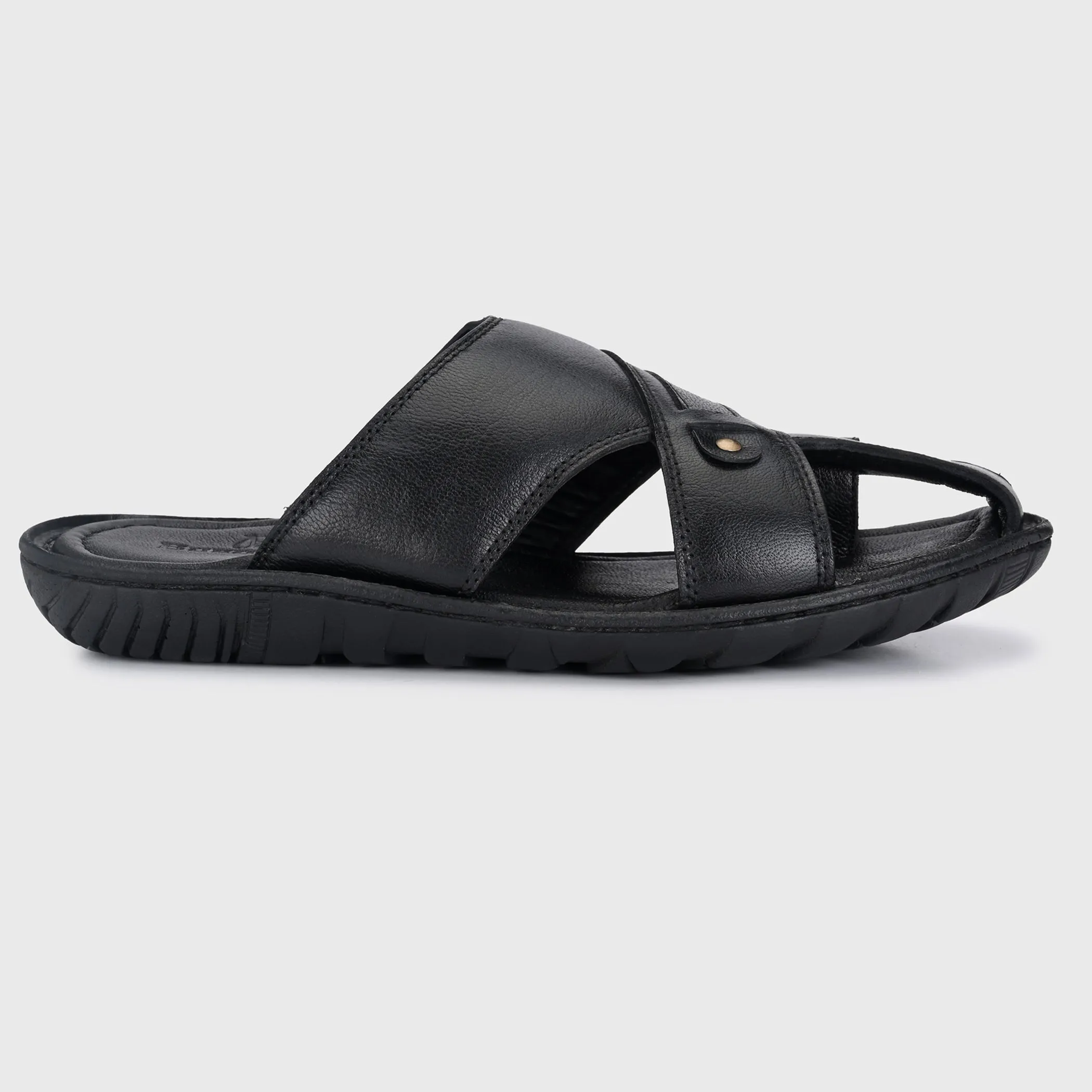 Classic Comfort Men's Premium Leather Slippers for Men's
