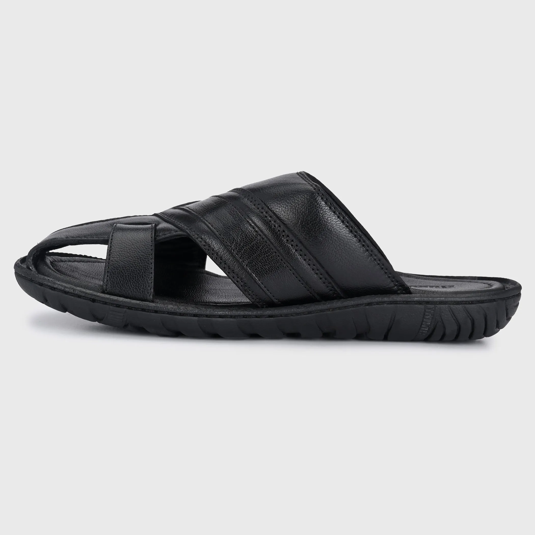 Classic Comfort Men's Premium Leather Slippers for Men's