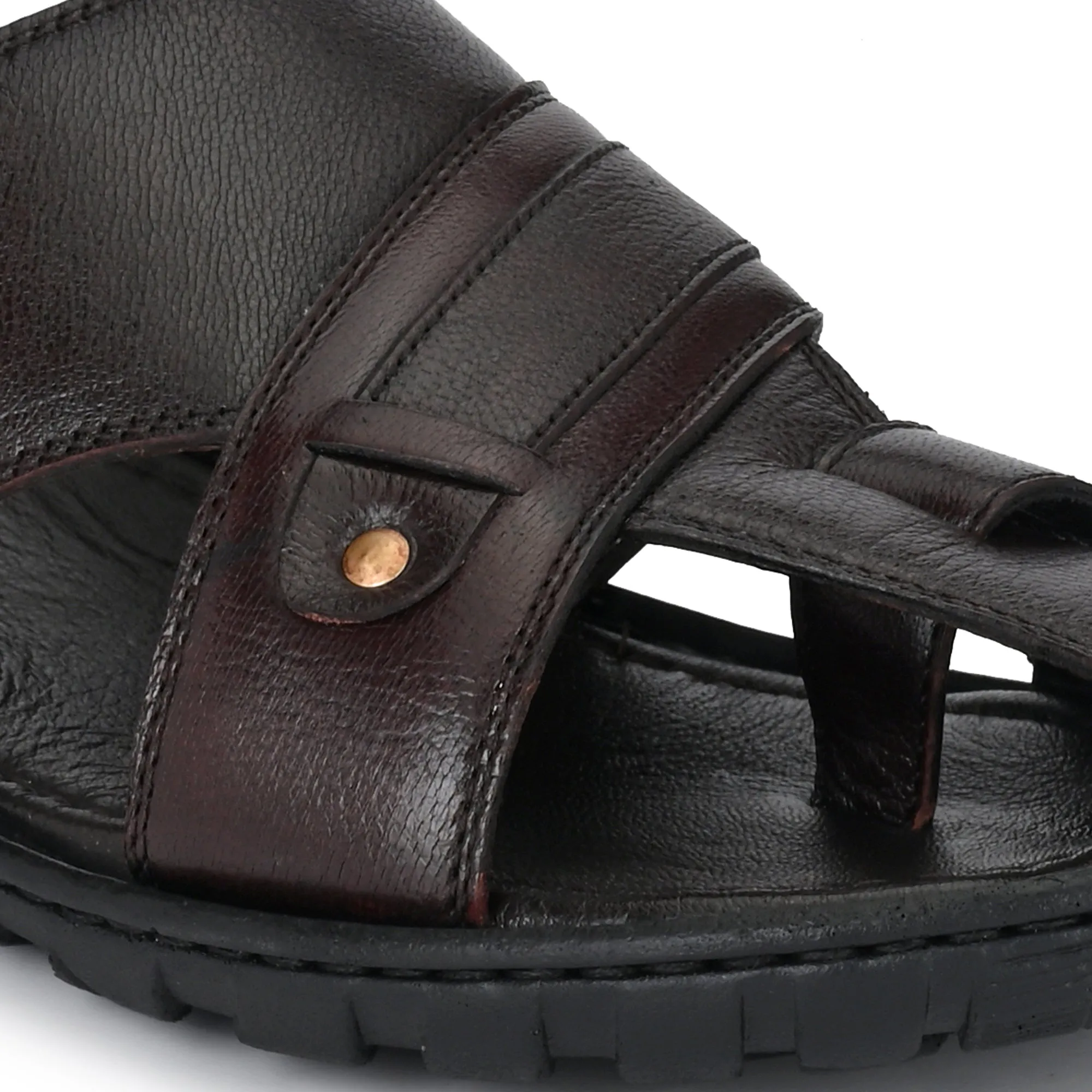 Classic Comfort Men's Premium Leather Slippers for Men's