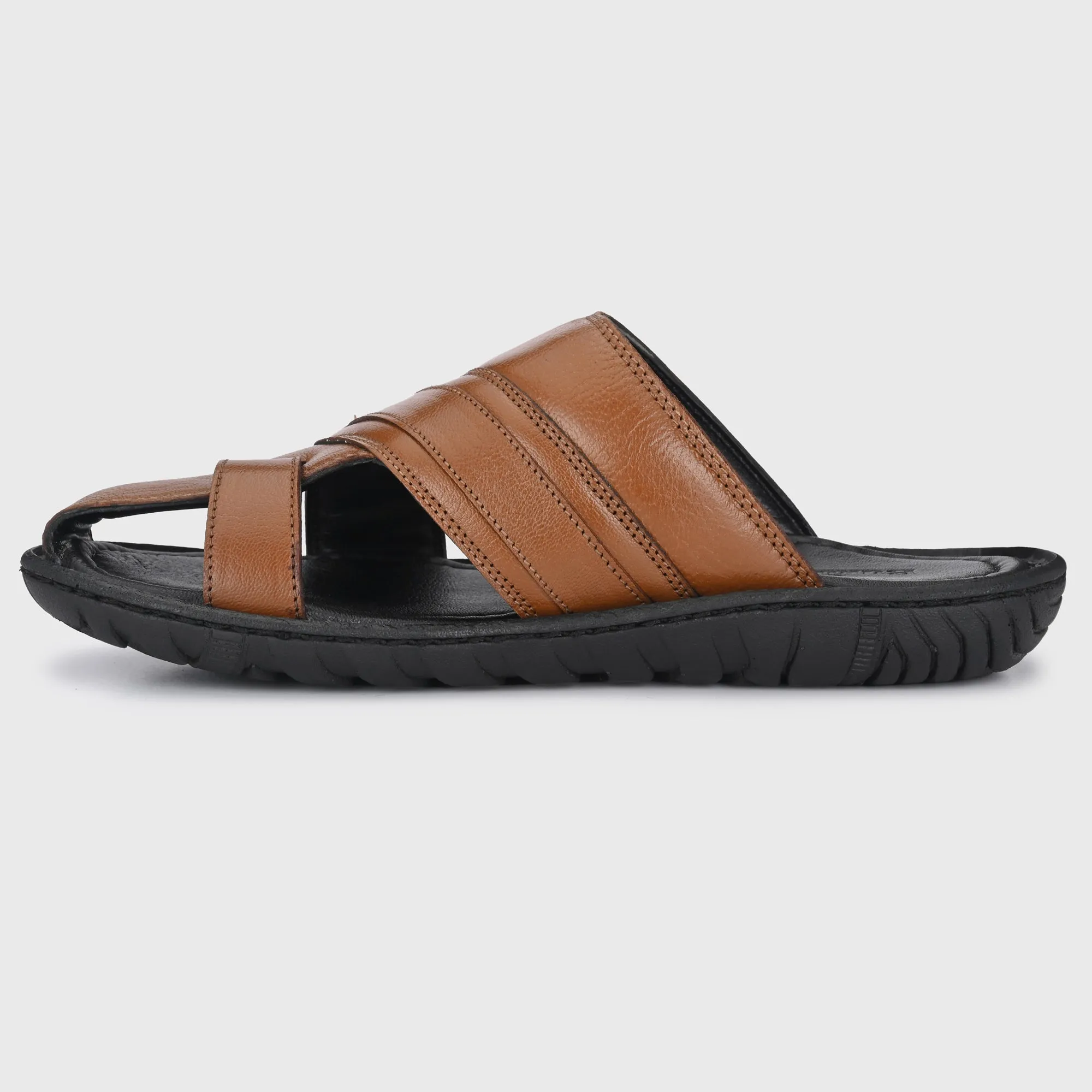 Classic Comfort Men's Premium Leather Slippers for Men's