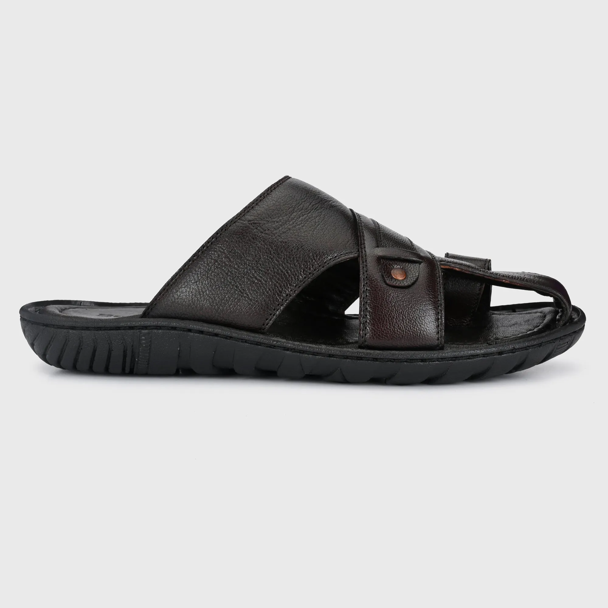 Classic Comfort Men's Premium Leather Slippers for Men's