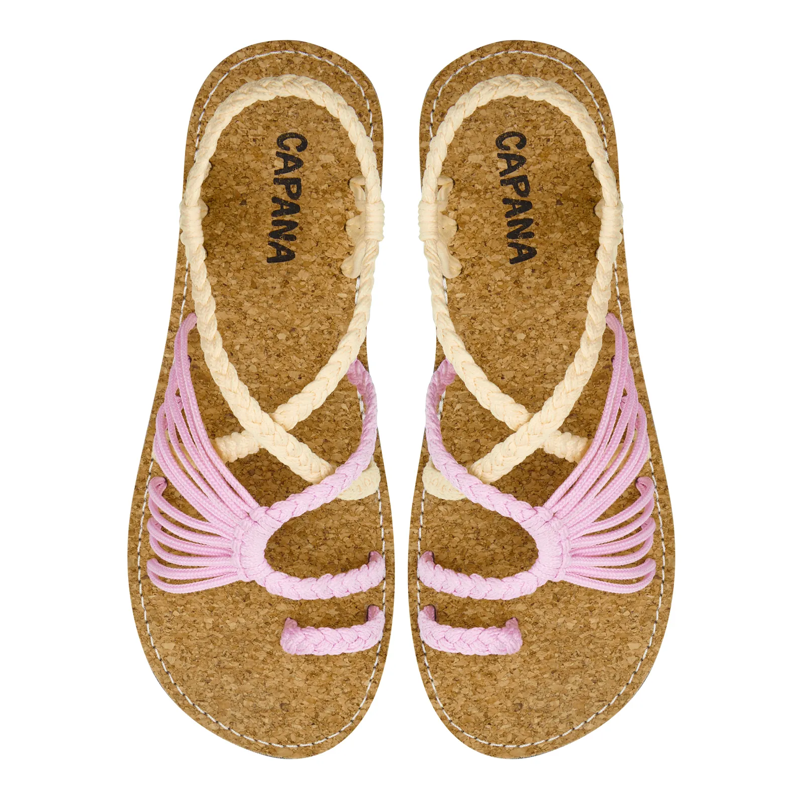 Commune - Candy Cream Rope Sandals