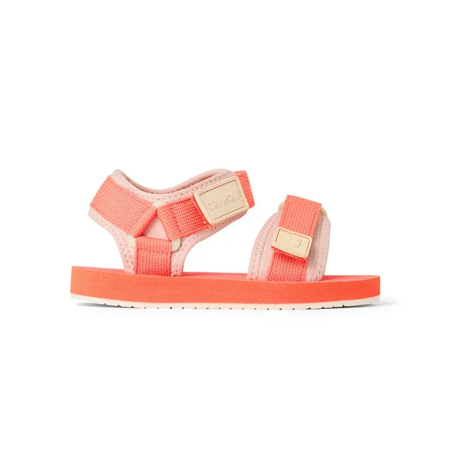 CRYWOLF Beach Sandal - Coral