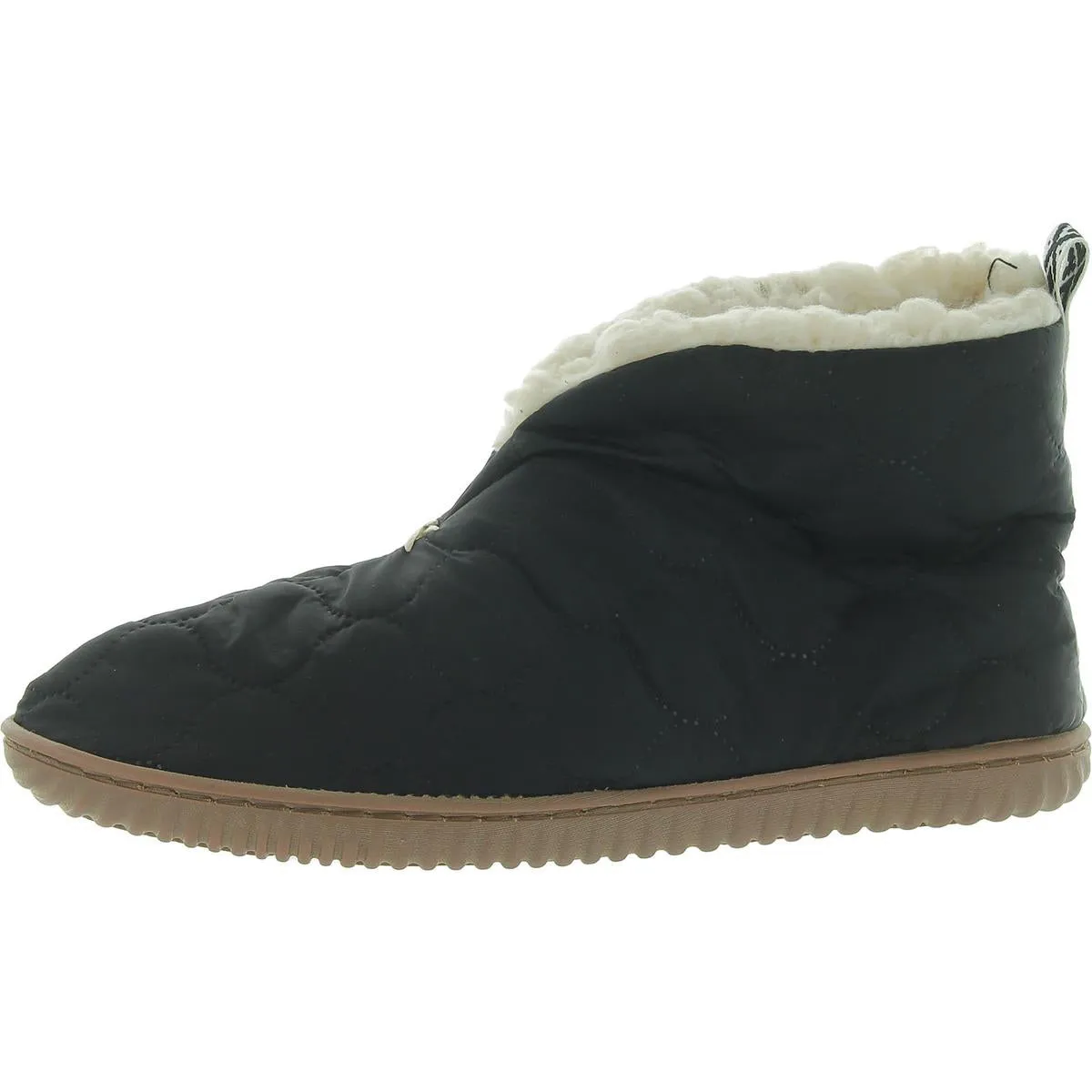 Dearfoams Womens Slip On Flat Bootie Slippers