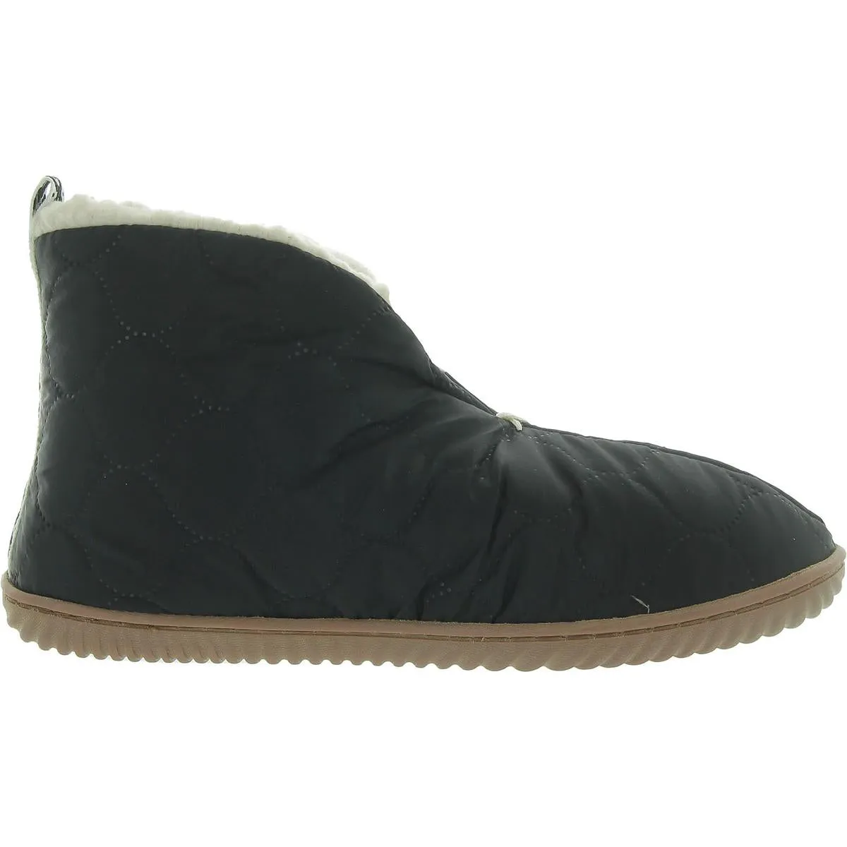 Dearfoams Womens Slip On Flat Bootie Slippers