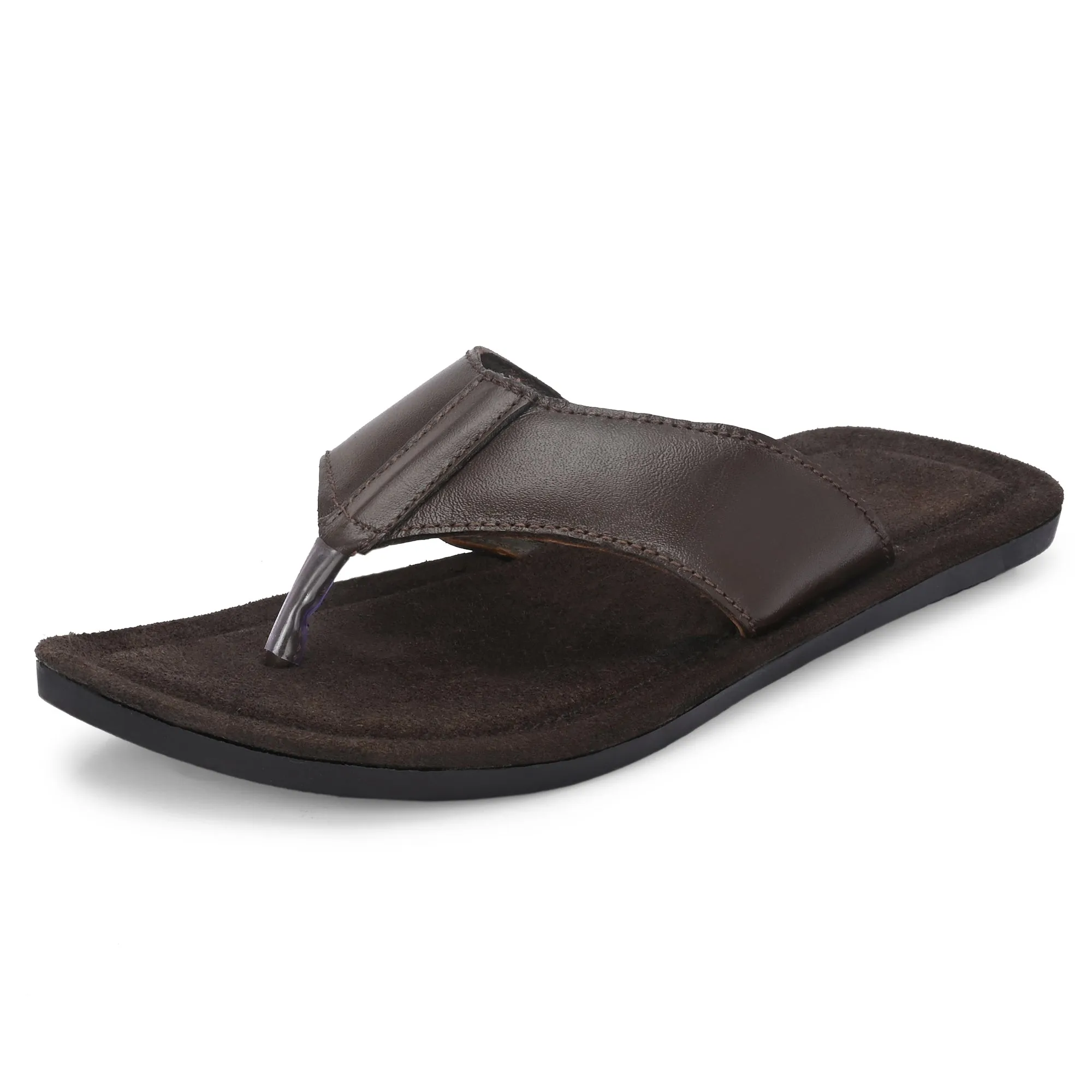 Elegant Genuine Premium Leather Slippers For Men's