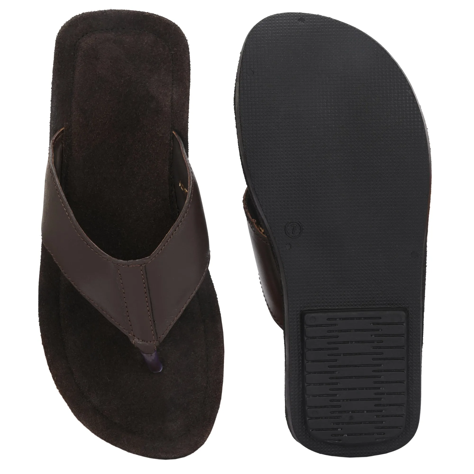 Elegant Genuine Premium Leather Slippers For Men's