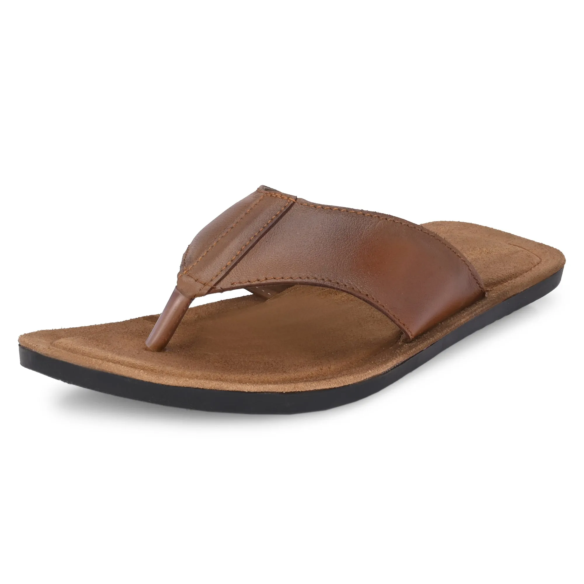 Elegant Genuine Premium Leather Slippers For Men's