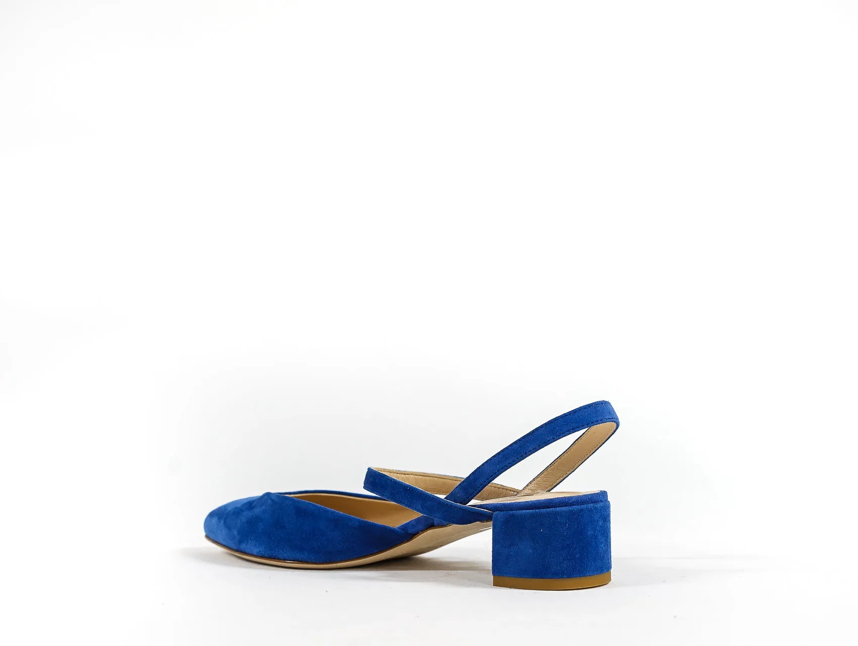 Fabio Rusconi Women's Blue Suede Shoe S4826 - 35 EU Last Size