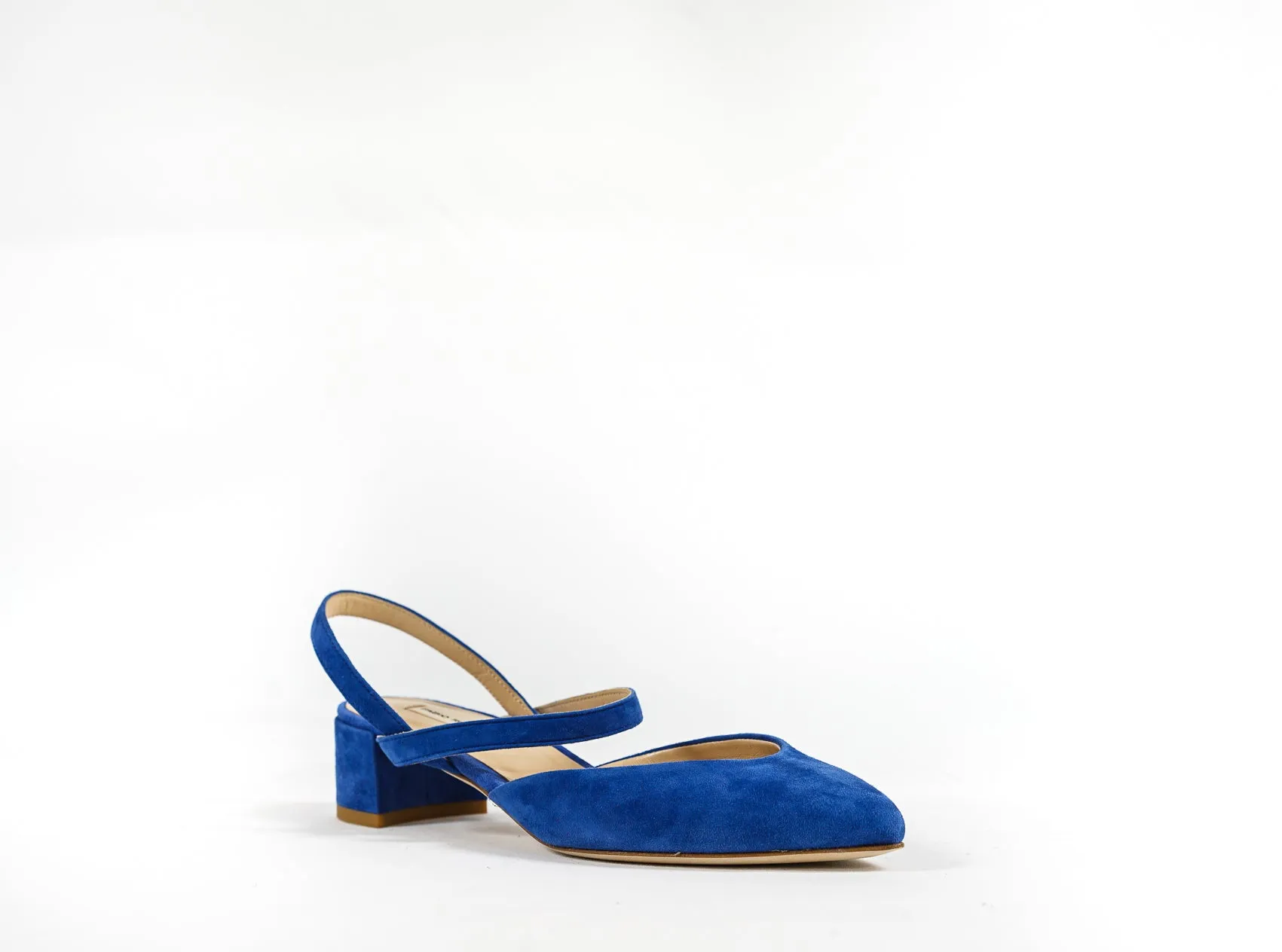 Fabio Rusconi Women's Blue Suede Shoe S4826 - 35 EU Last Size