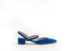 Fabio Rusconi Women's Blue Suede Shoe S4826 - 35 EU Last Size