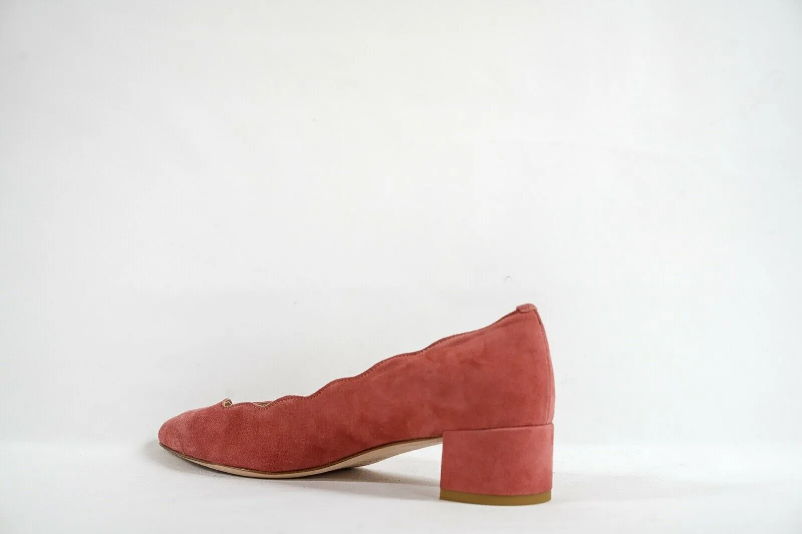 Fabio Rusconi Women's Pink Suede Court Heel S4080