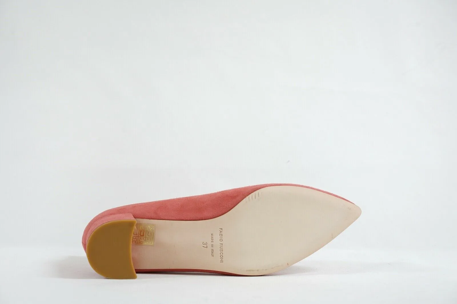 Fabio Rusconi Women's Pink Suede Court Heel S4080