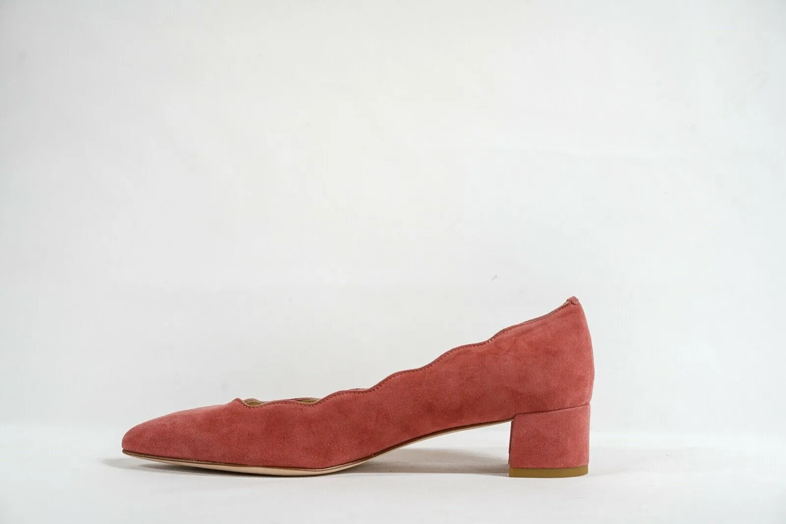 Fabio Rusconi Women's Pink Suede Court Heel S4080