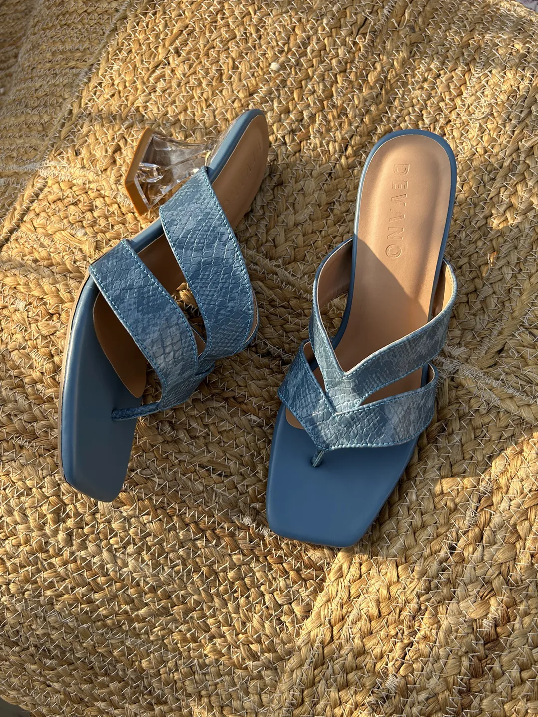 Flow Mules Ocean Blue