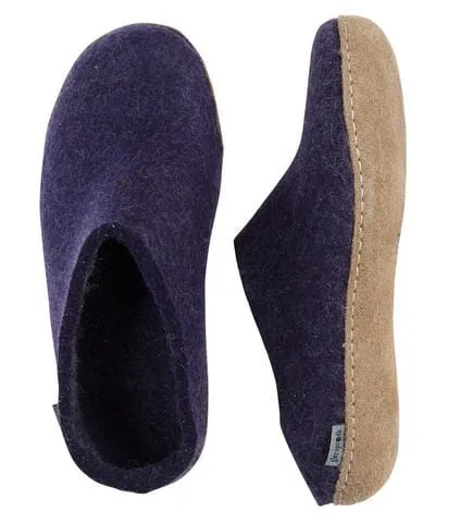 Glerups Slip-On - Leather - Purple