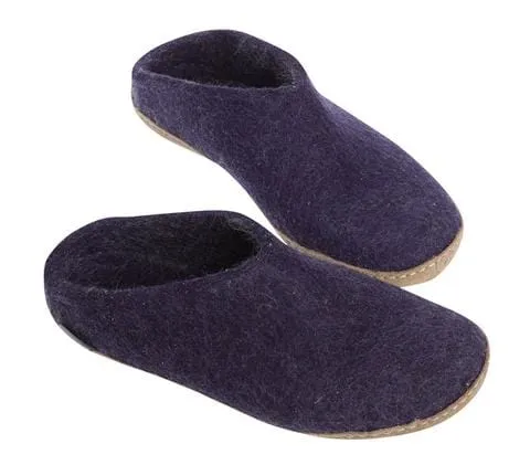 Glerups Slip-On - Leather - Purple