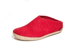 Glerups Slip-On - Leather - Red