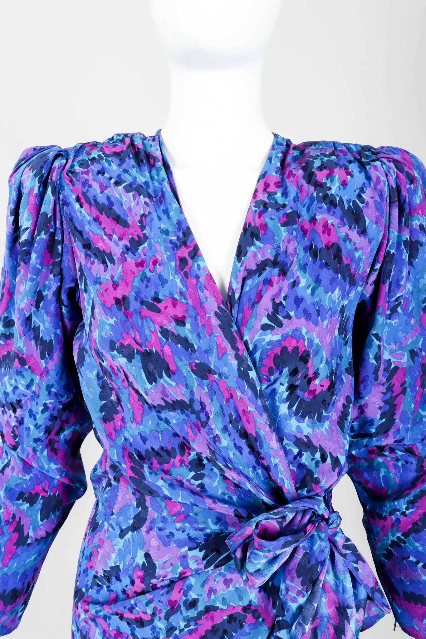 Impressionist Wrap Dress