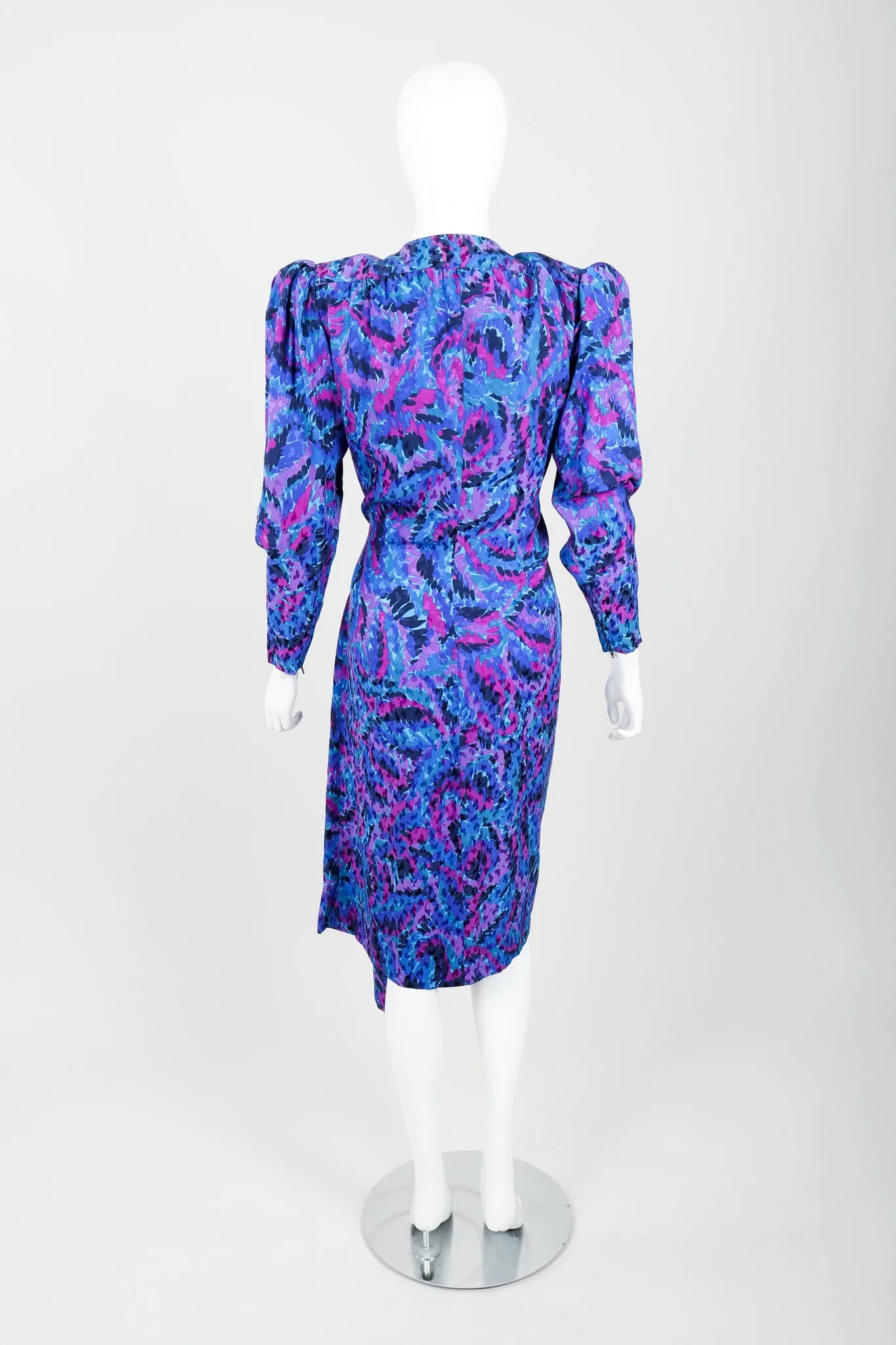 Impressionist Wrap Dress