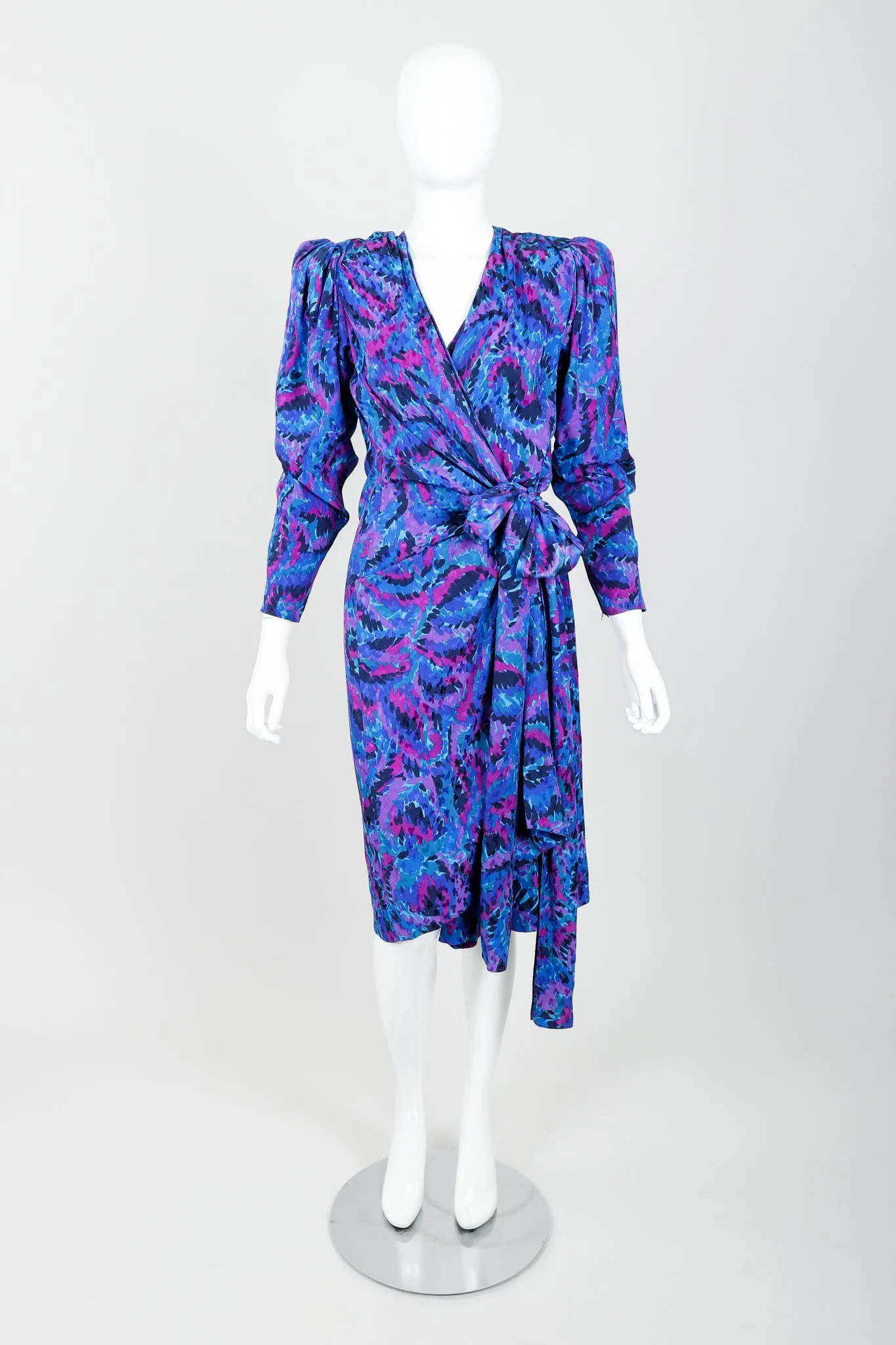 Impressionist Wrap Dress