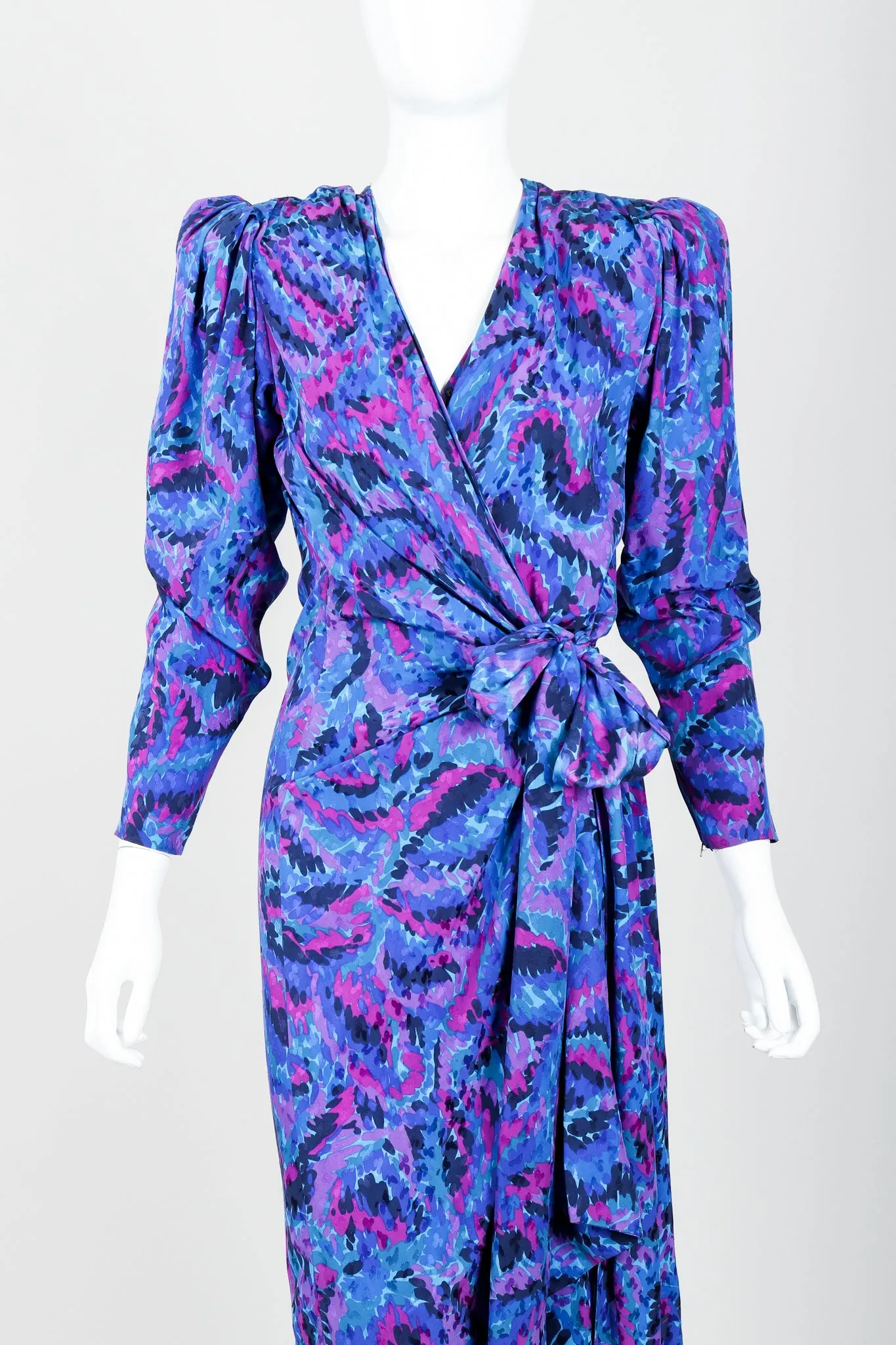 Impressionist Wrap Dress
