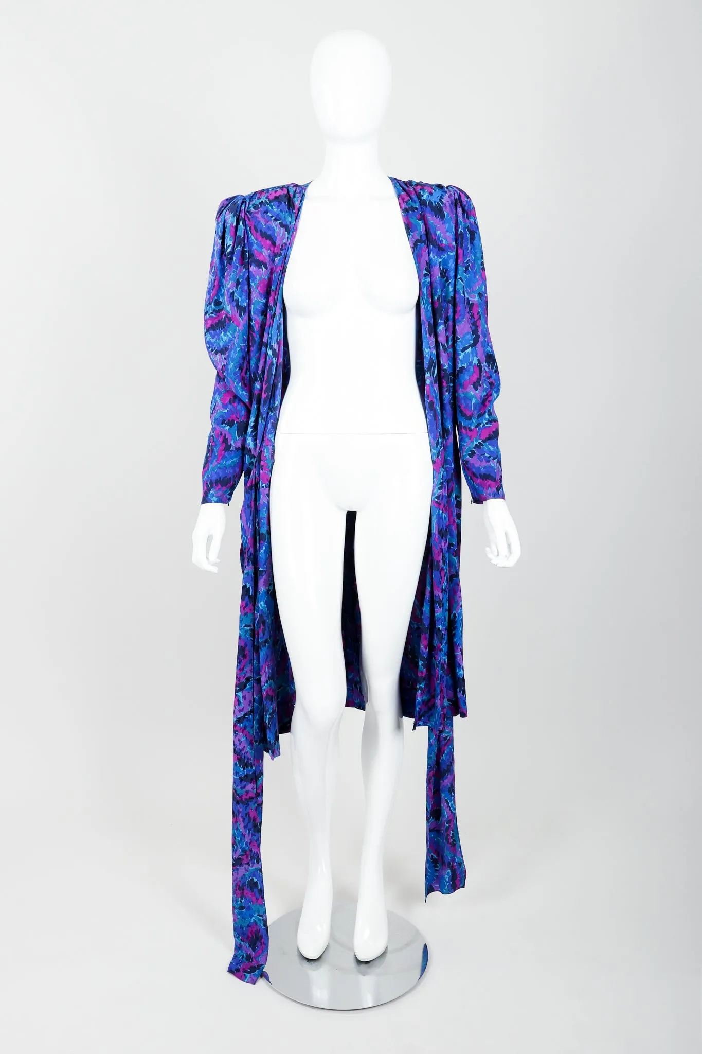 Impressionist Wrap Dress