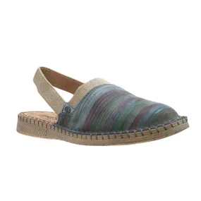 Josef Seibel Women's Sofie 06 Leather Casual Shoes Jeans Blue Kombi